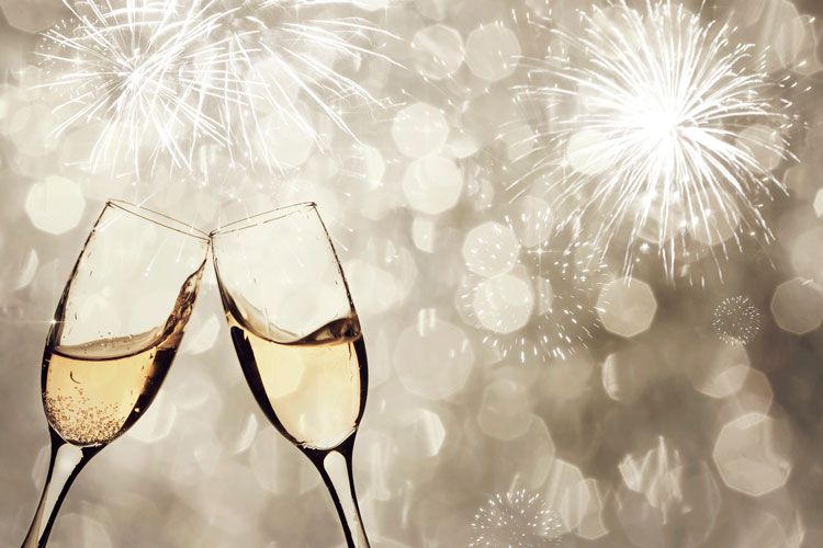 trinquons pour la nouvelle année !