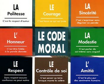 mettre en place son propre code moral