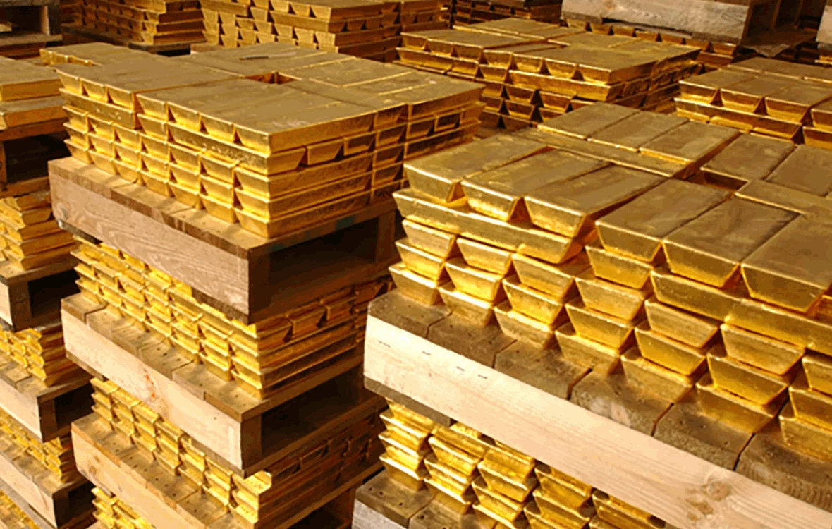 capital de lingots d'or